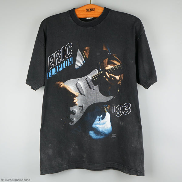 Vintage 1990s Eric Clapton Distressed t-shirt