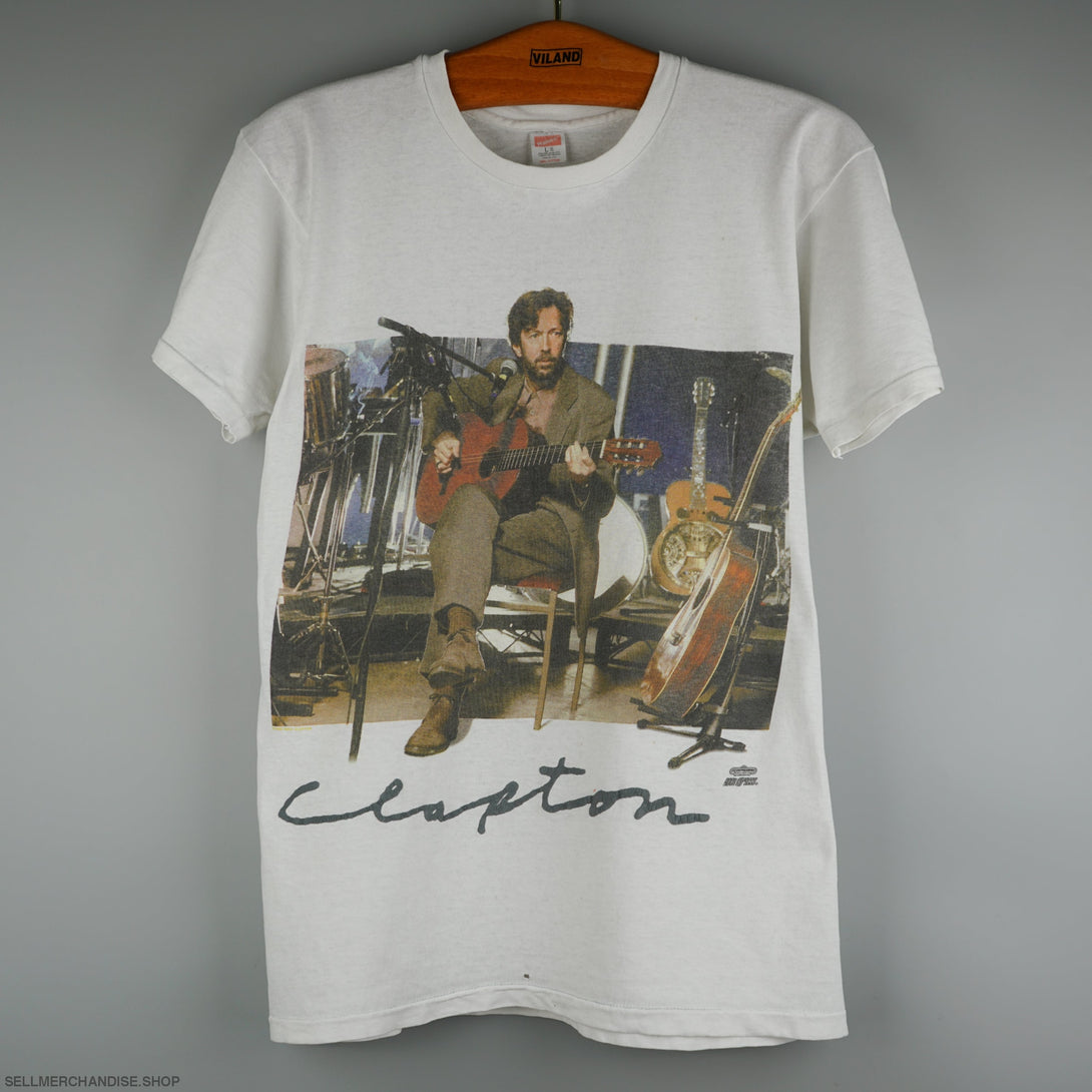 Vintage 1990s Eric Clapton On Stage t-shirt