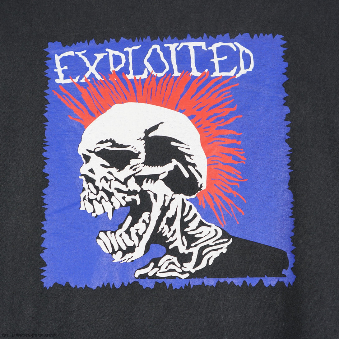 Vintage 1990s Exploited t-shirt