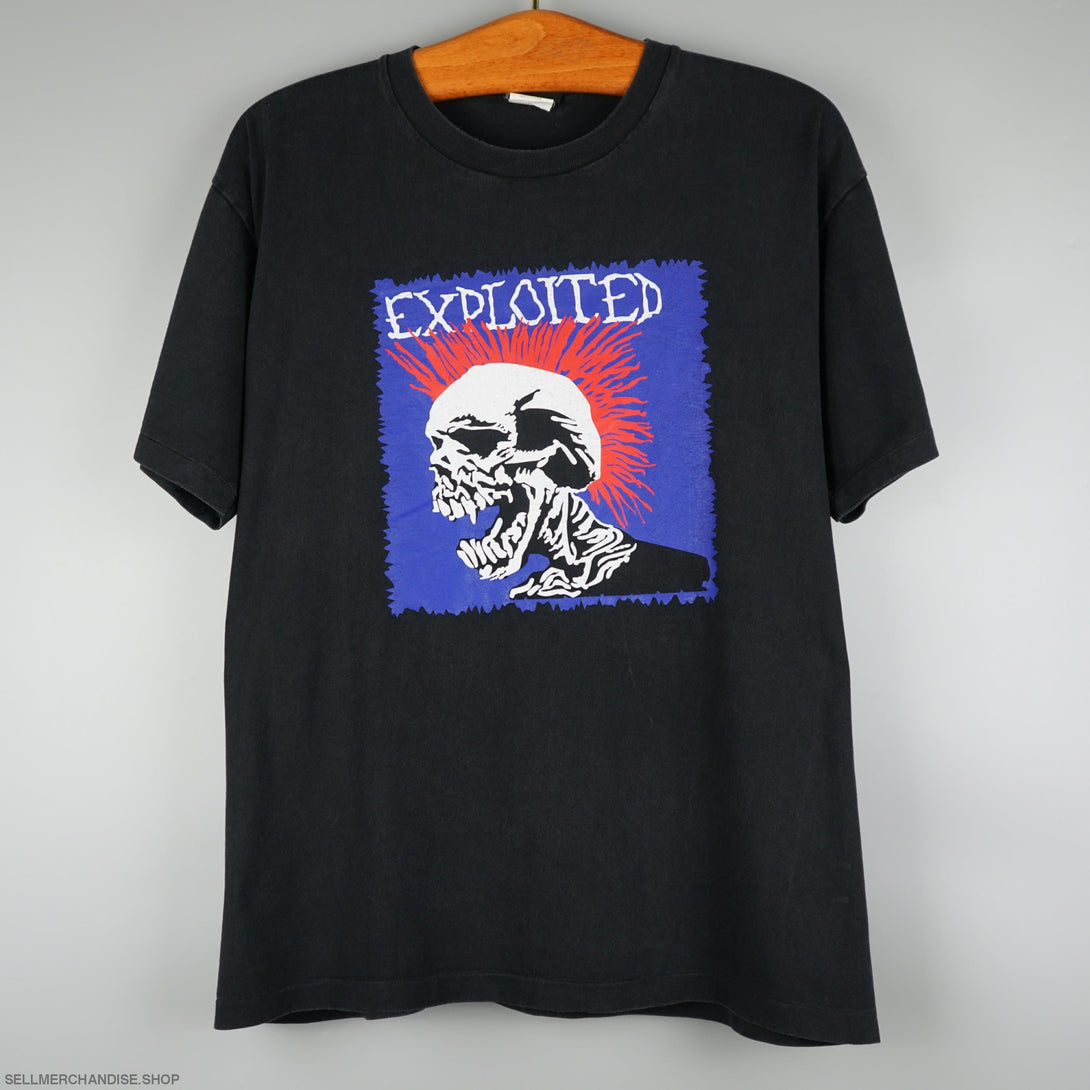 Vintage 1990s Exploited t-shirt