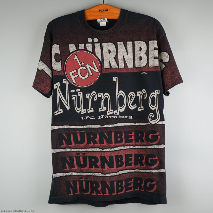 Vintage 1990s fc nurnberg t-shirt