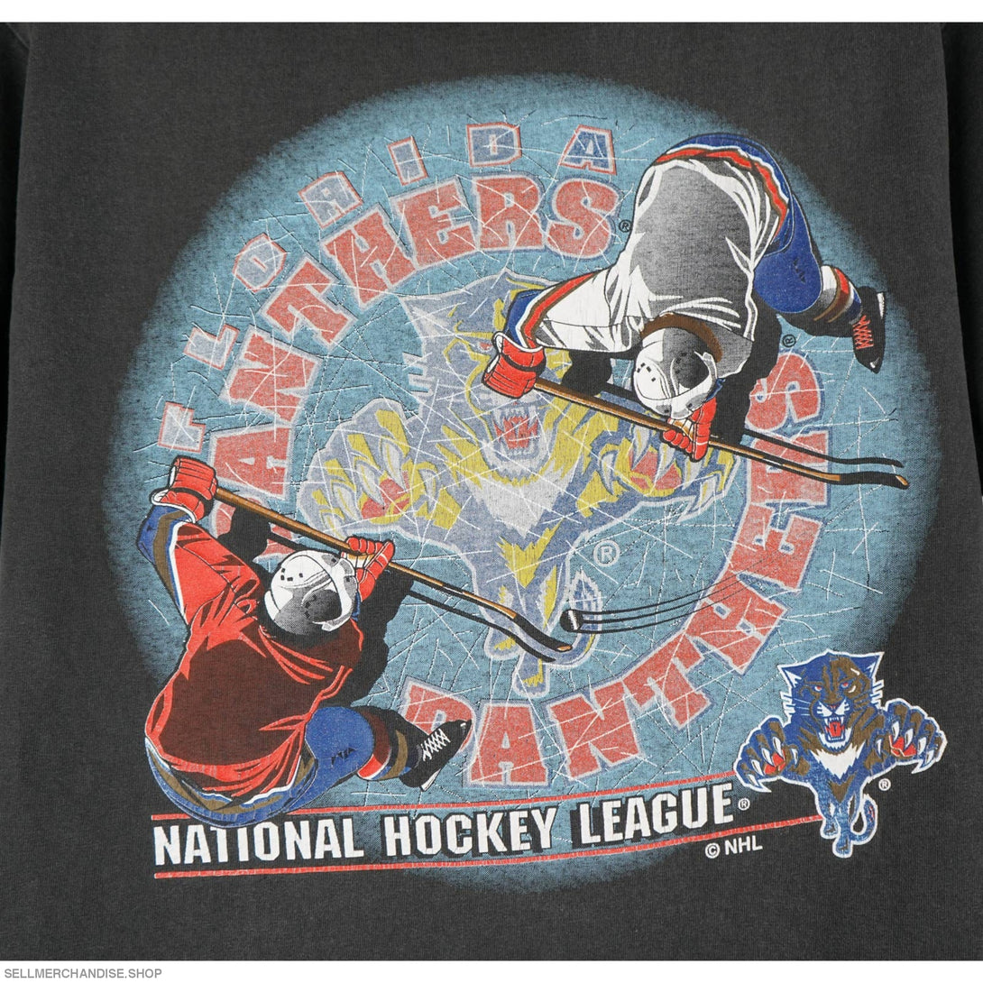 Vintage 1990S Florida Panthers T-Shirt NHL