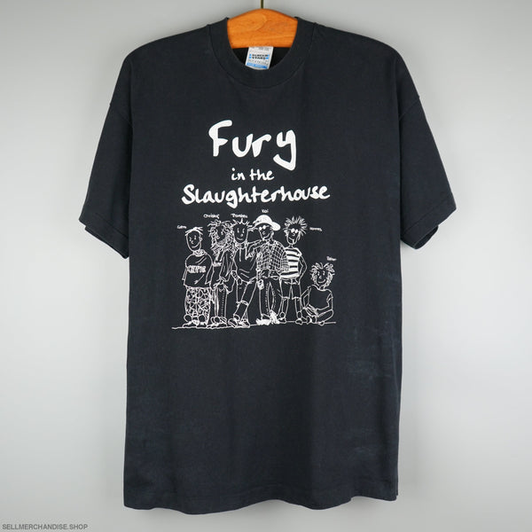 Vintage 1990s Fury in the Slaughterhouse t-shirt