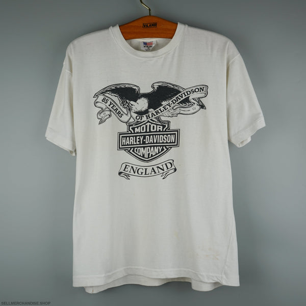 Vintage 1990s Harley Davidson England Single Stitch T-Shirt