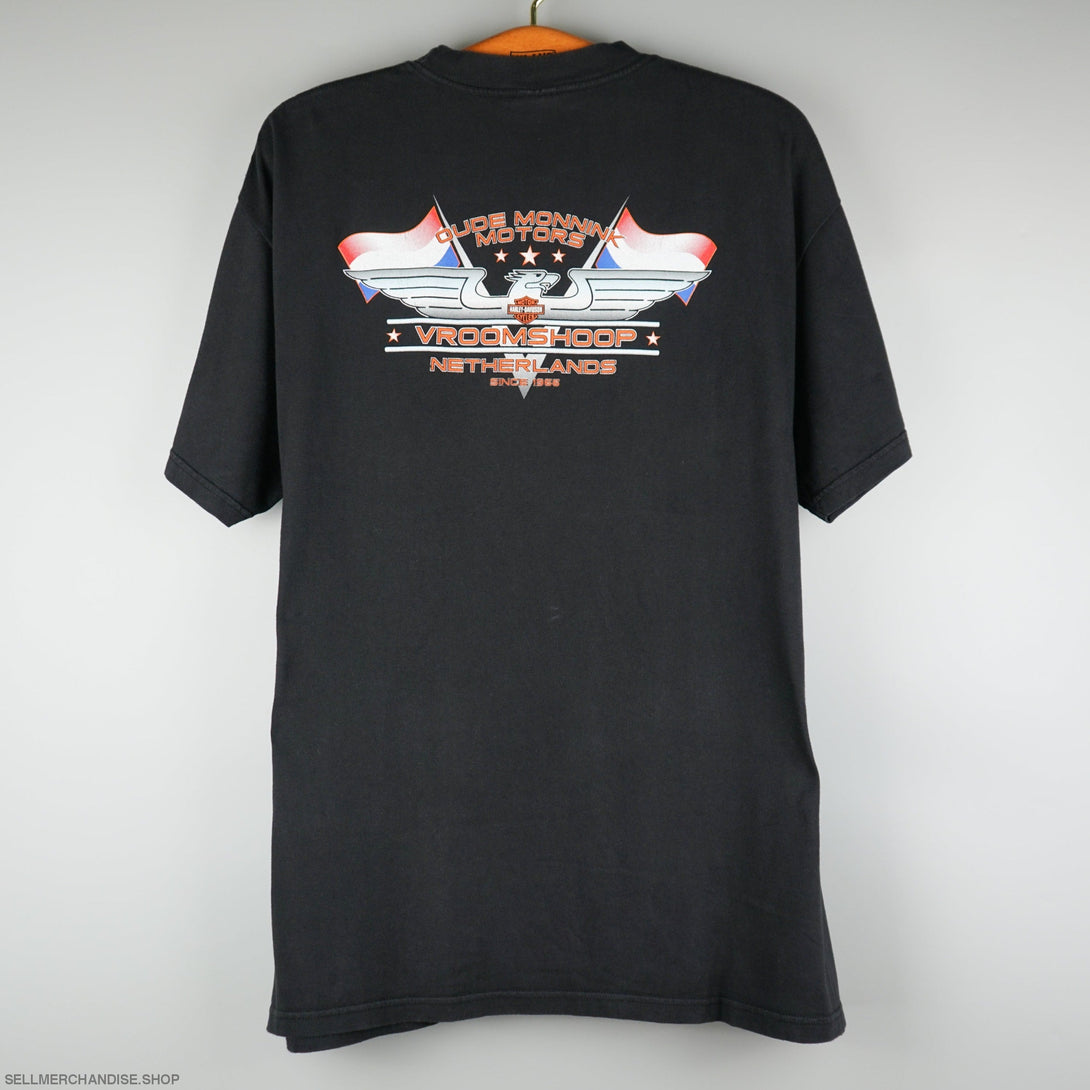 Vintage vintage 1990s Harley Davidson Netherlands T-Shirt