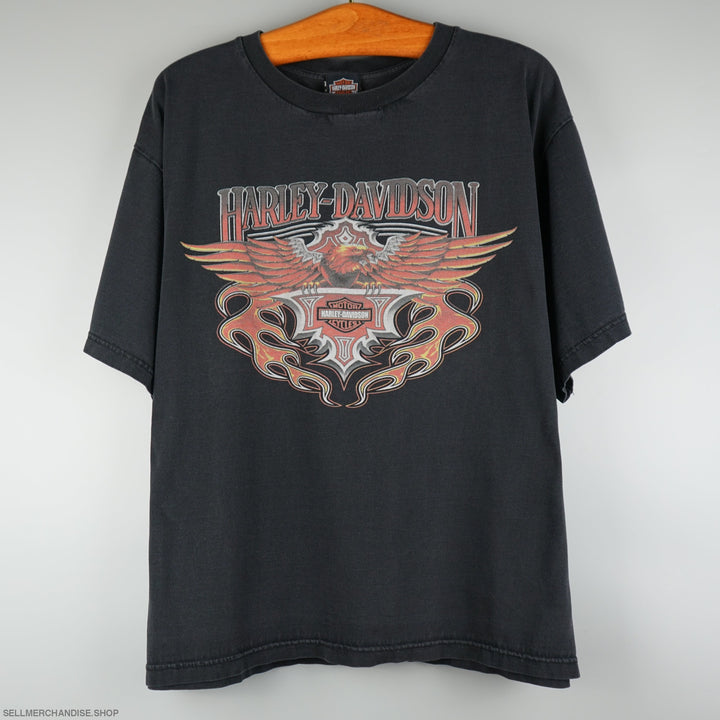 Vintage 1990s Harley Davidson t-shirt Short XXXL 3XL