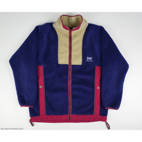 Vintage 1990s Helly Hansen Sherpa Fleece Jacket