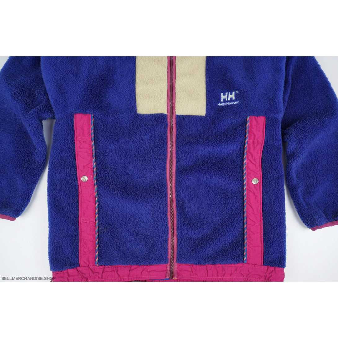 Vintage 1990s Helly Hansen Sherpa Fleece Jacket
