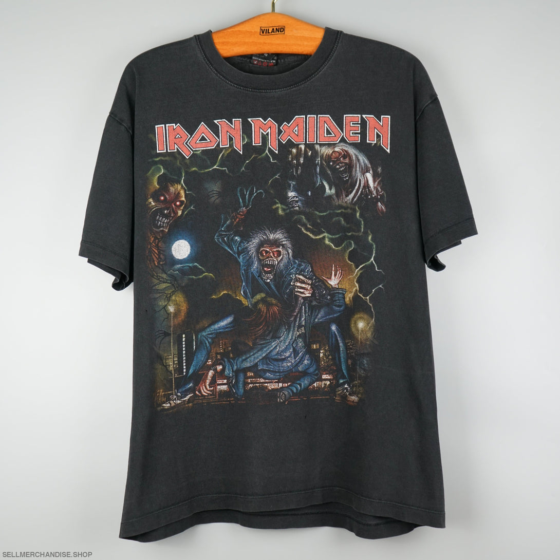 Vintage 1990s Iron Maiden t-shirt Eddie