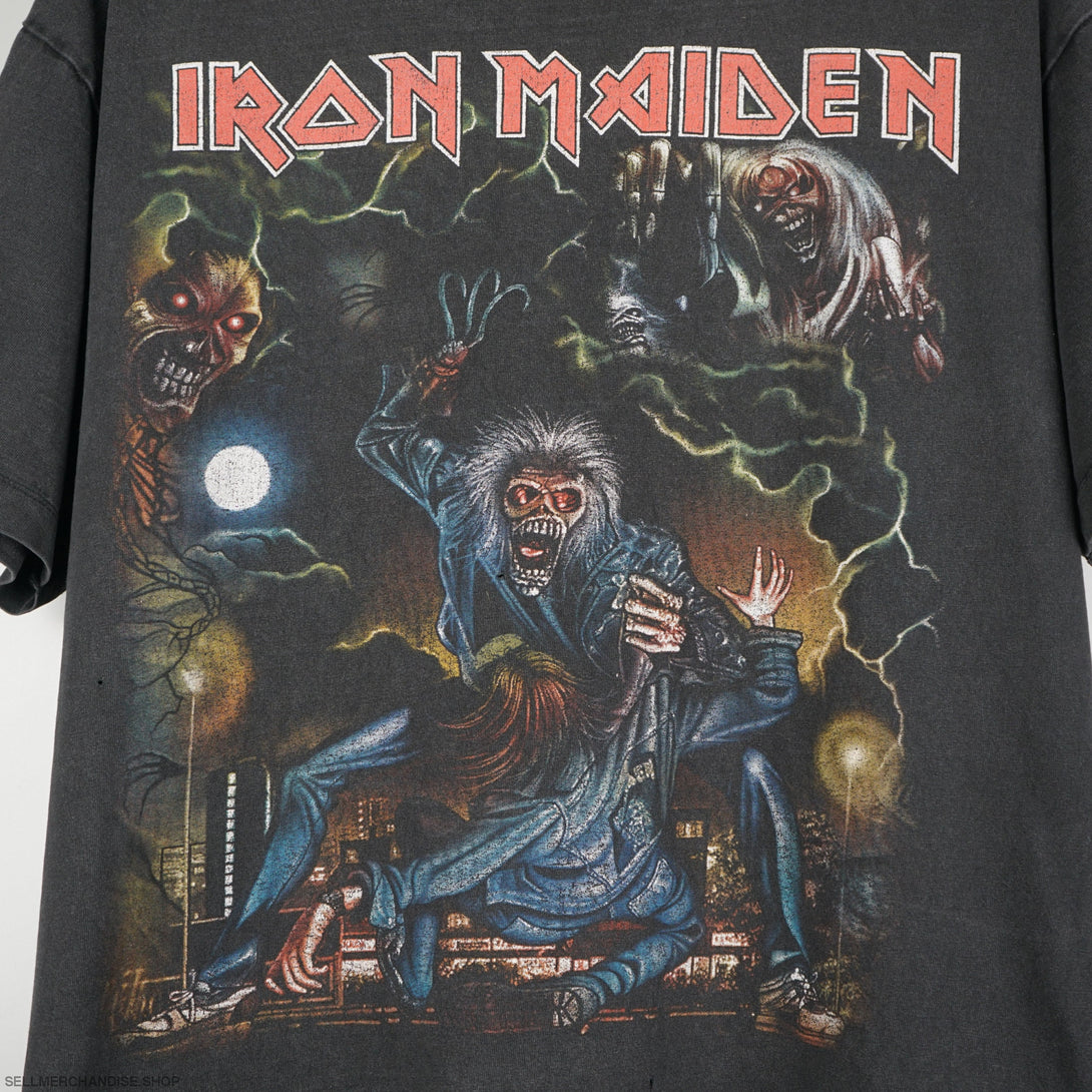 Vintage 1990s Iron Maiden t-shirt Eddie