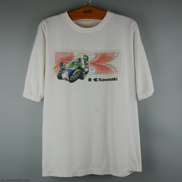 Vintage 1990s Kawasaki Moto T-Shirt