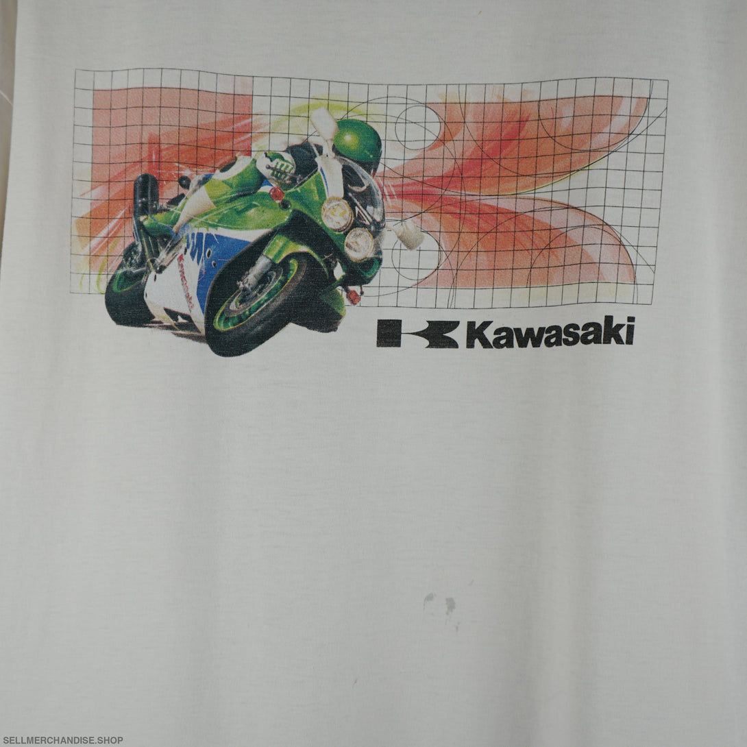 Vintage 1990s Kawasaki Moto T-Shirt