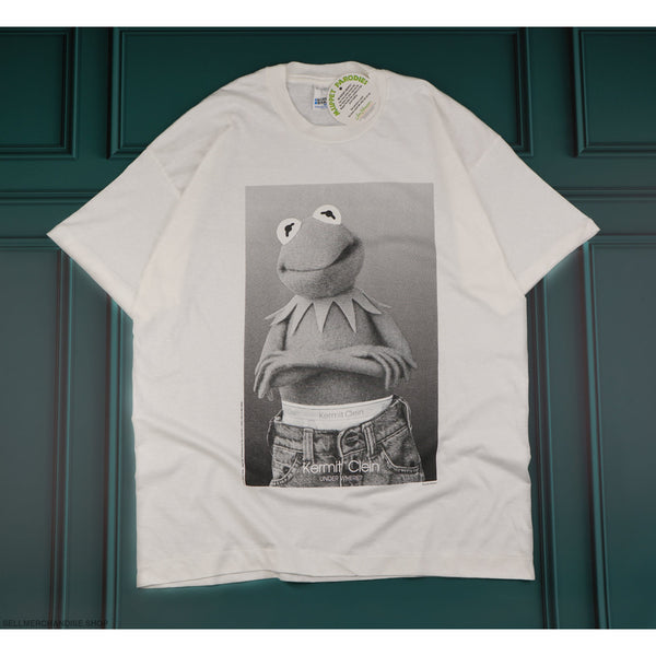 Vintage 1990s Kermit Clein Muppets Sesame Street T-Shirt