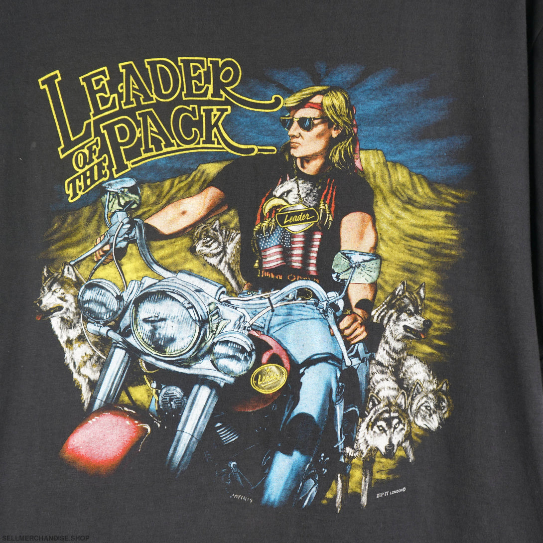 Vintage 1990s Leader Of The Pack T-Shirt