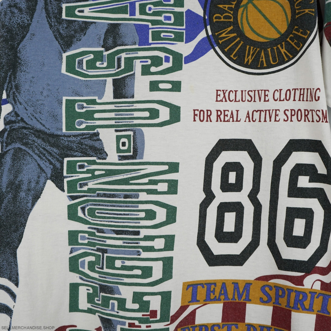 vintage - Vintage 1990s Legion-USA Team Spirit Basketball