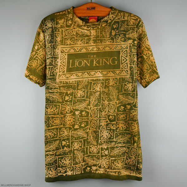 Vintage 1990s Lion King All Over Print t-shirt