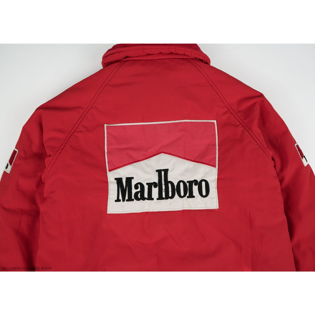 Vintage 1990s Marlboro Racing Down Jacket