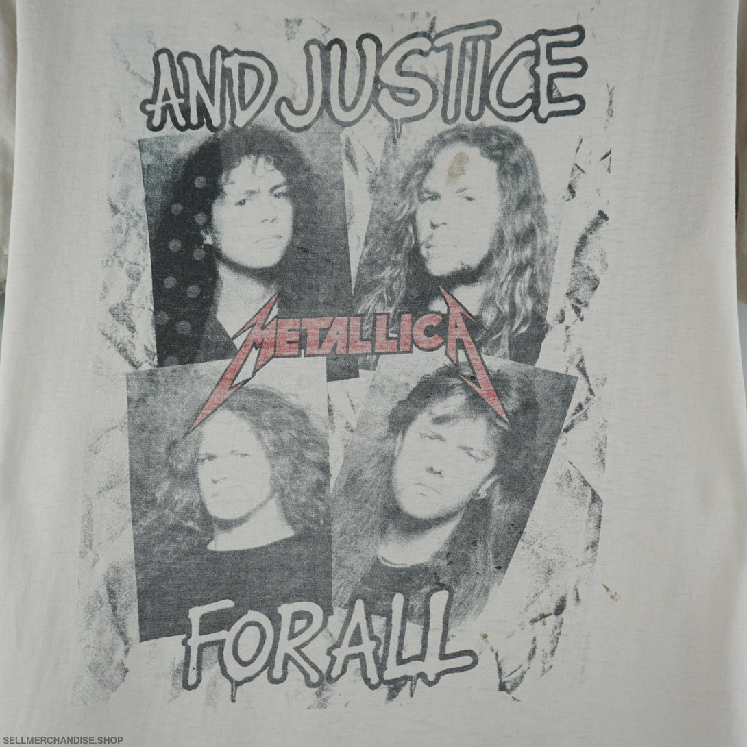 Vintage 1990s Metallica Distressed T-Shirt