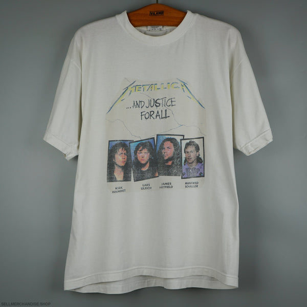 Vintage 1990s Metallica t-shirt And Justice For All