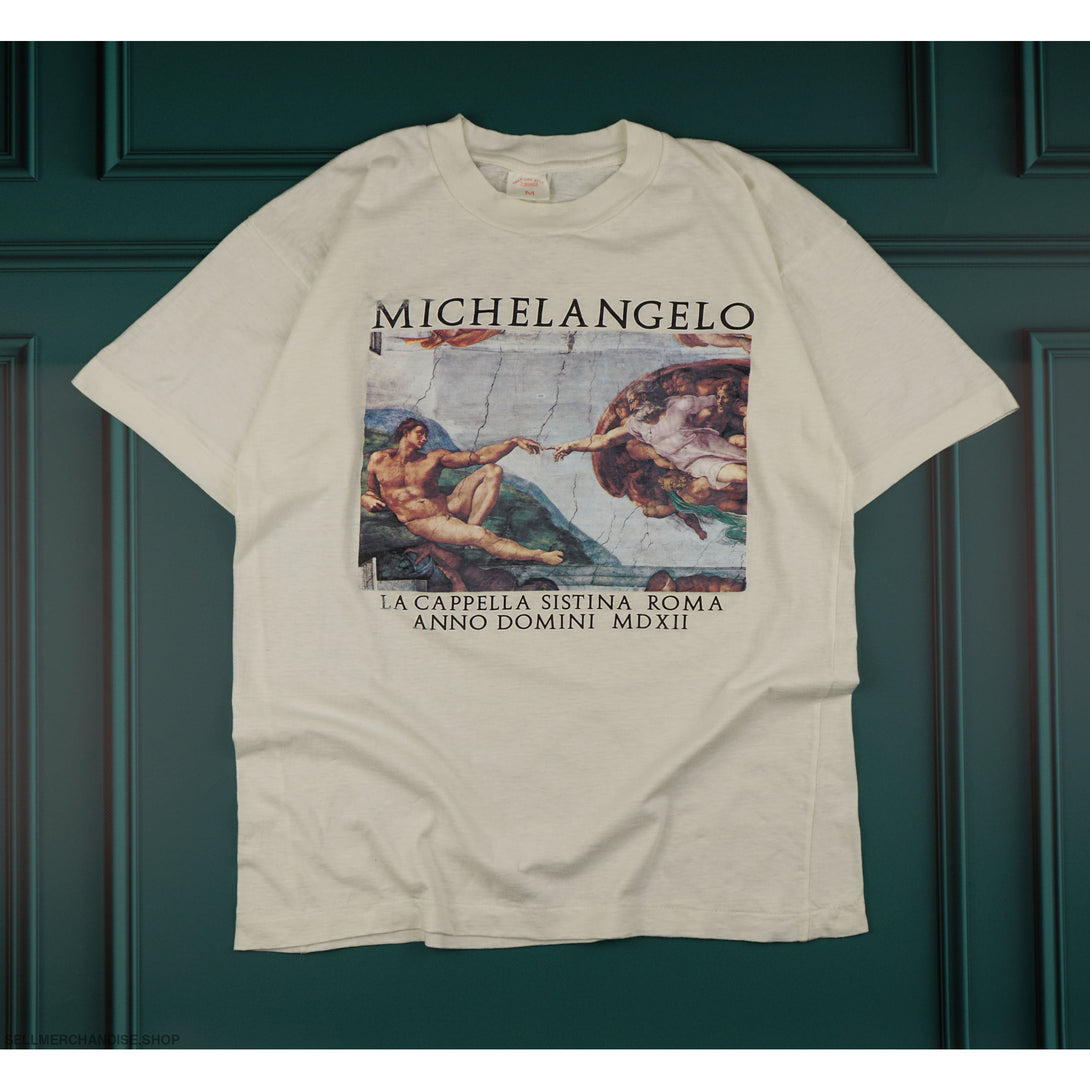 Vintage 1990s Michilangelo La Cappella Sistina T-Shirt