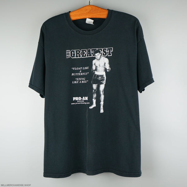 Vintage 1990s Muhammad Ali All Fights T-Shirt