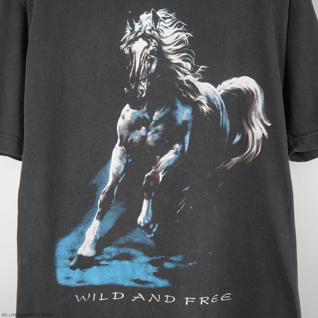 Vintage 1990s Mustang Horse t-shirt