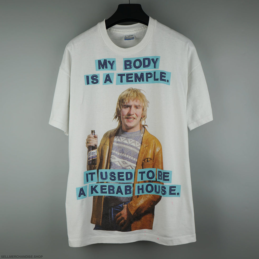Vintage 1990s My Body Is A Temple It Used To Be Kebab House T-Shirt