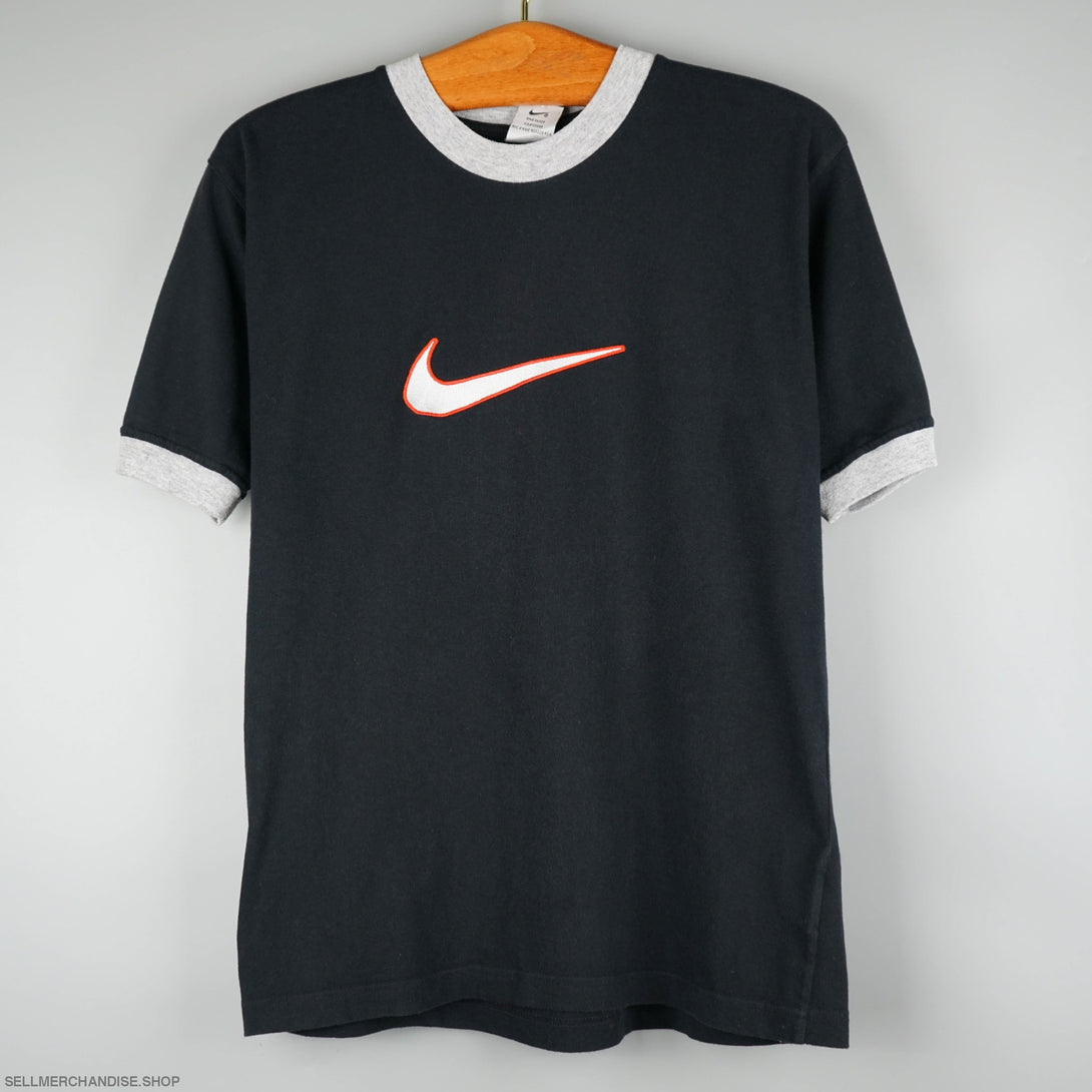 vintage - Vintage 1990s Nike Swoosh t-shirt Made in UK