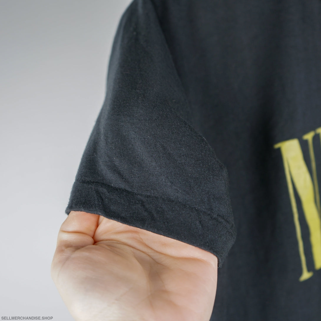 Vintage 1990s Nirvana Smiley t-shirt Single Stitch