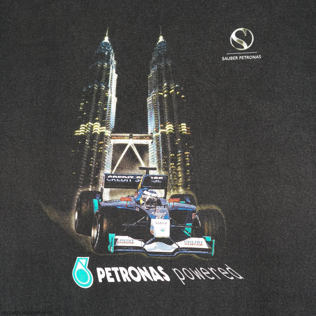 vintage - Vintage 1990s Petronas F1 t-shirt