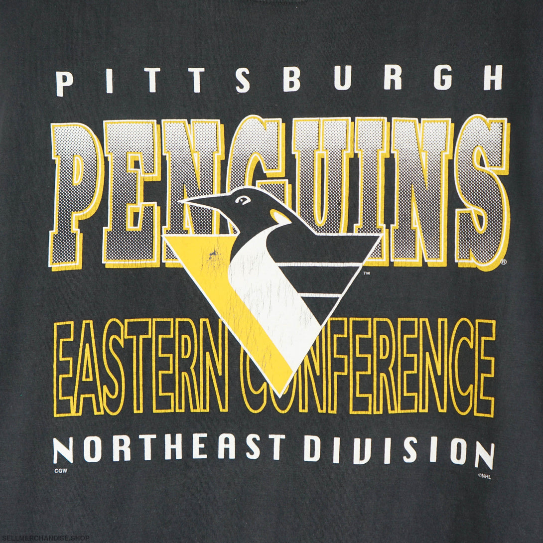 Vintage 1990s Pittsburgh Penguins T-Shirt 2XL