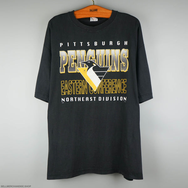 Vintage 1990s Pittsburgh Penguins T-Shirt 2XL