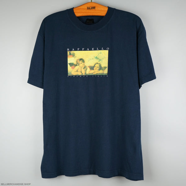 Vintage 1990s Raffaello Angel Painting t-shirt