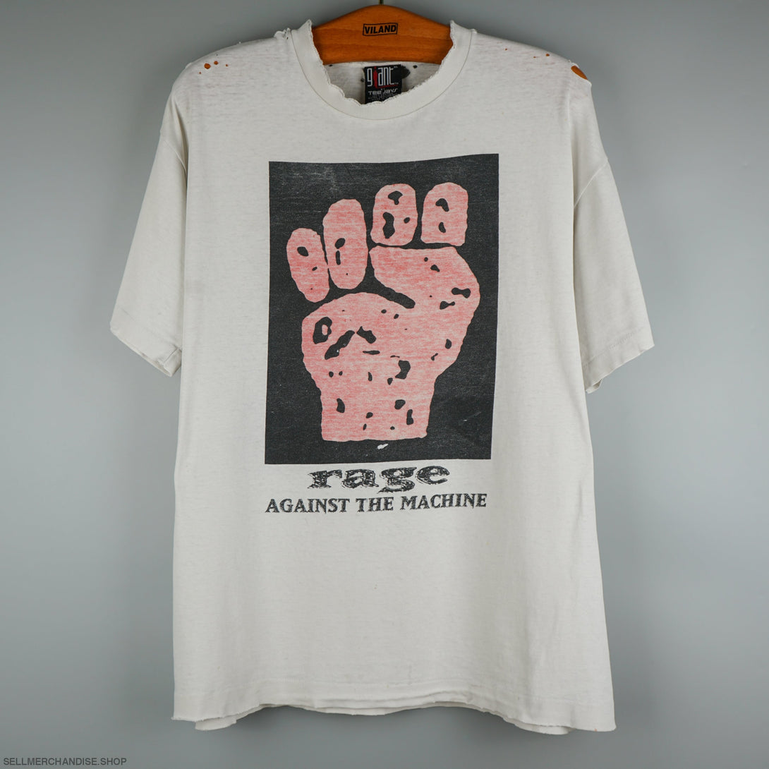 Vintage 1990s rage against the machine molotov t-shirt