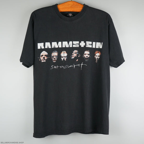 Vintage 1990s rammstein sehnsucht t-shirt RockTG
