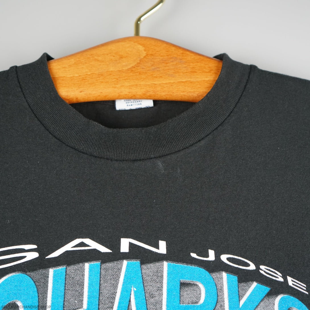 Vintage 1990s San Jose Sharks Deadstock t-shirt