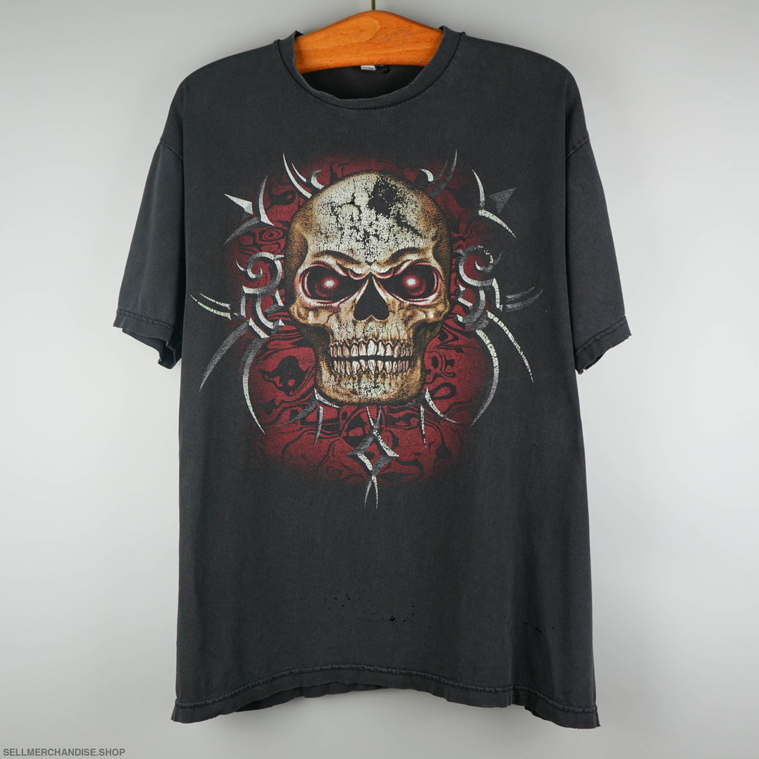 Vintage 1990s Skull Tattoo T-Shirt