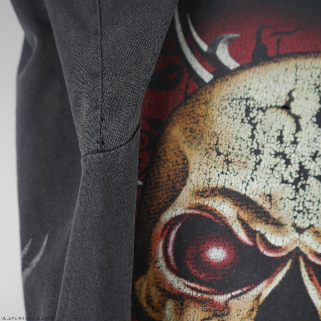 Vintage 1990s Skull Tattoo T-Shirt