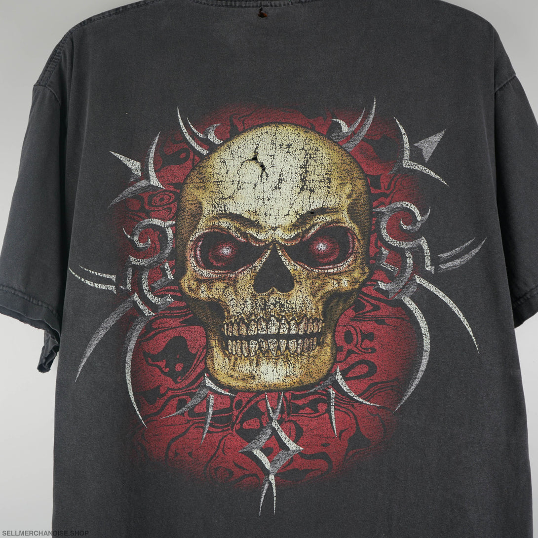 Vintage 1990s Skull Tattoo T-Shirt