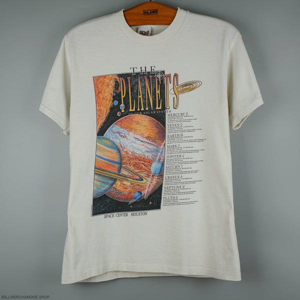 Vintage 1990s Solar System Planets t-shrit