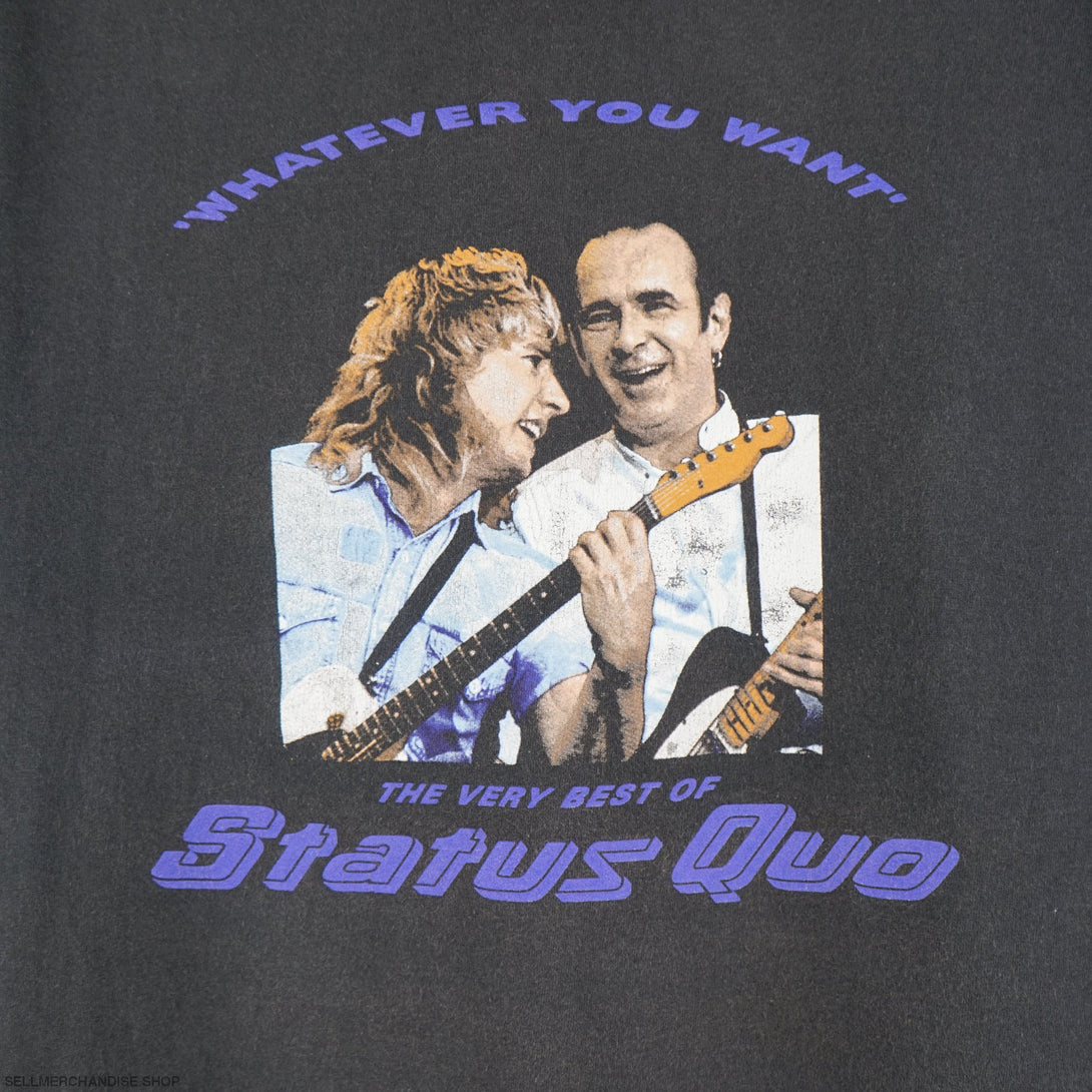 Vintage 1990s Status Quo T-Shirt