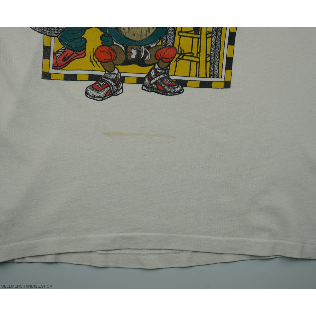 Vintage 1990s Tasmanian Devil TAZ and Yosemite Sam T-Shirt