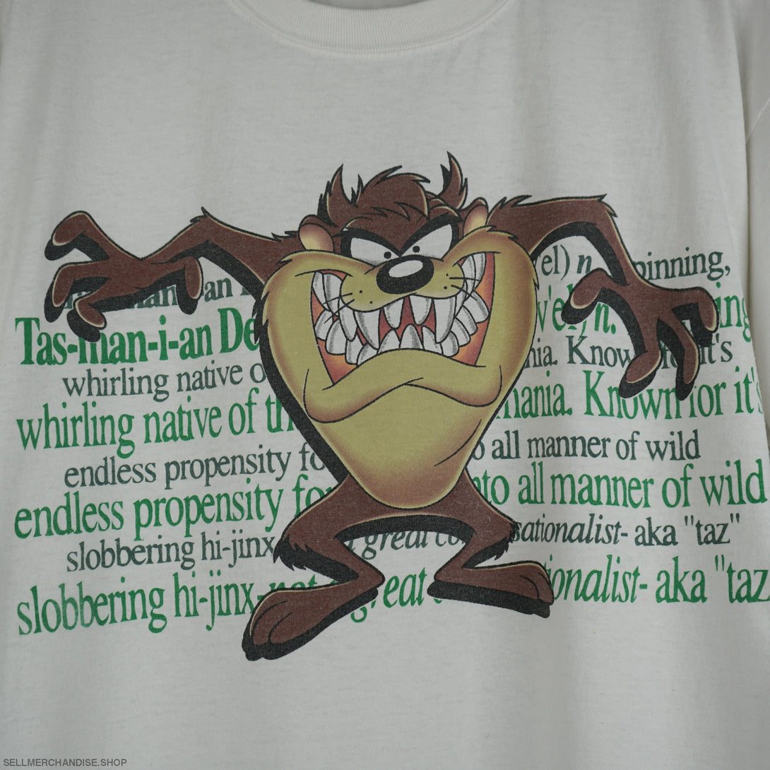 Vintage 1990s Tasmanian Devil TAZ t-shirt