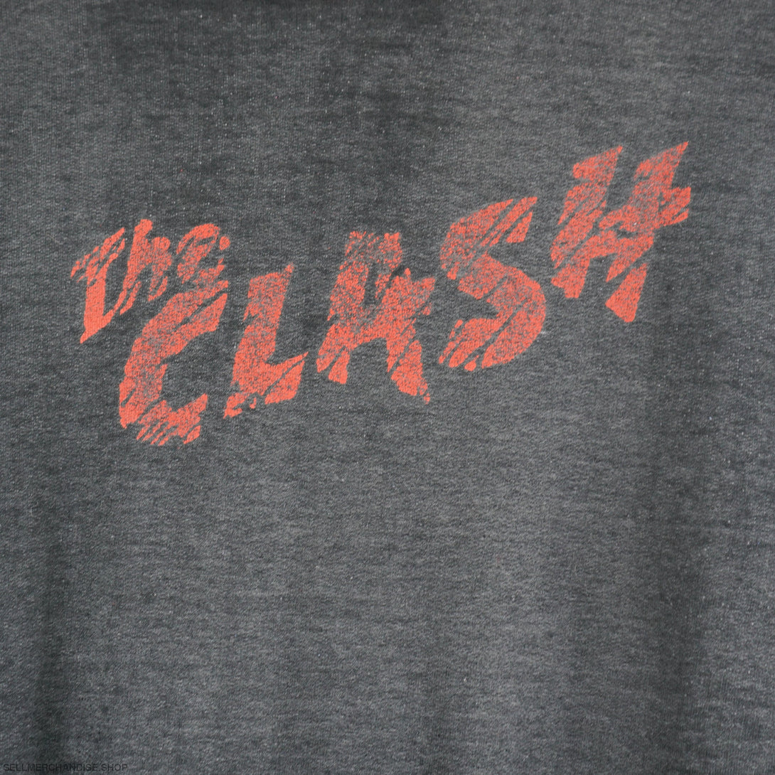 Vintage 1990s The Clash Band Hoodie