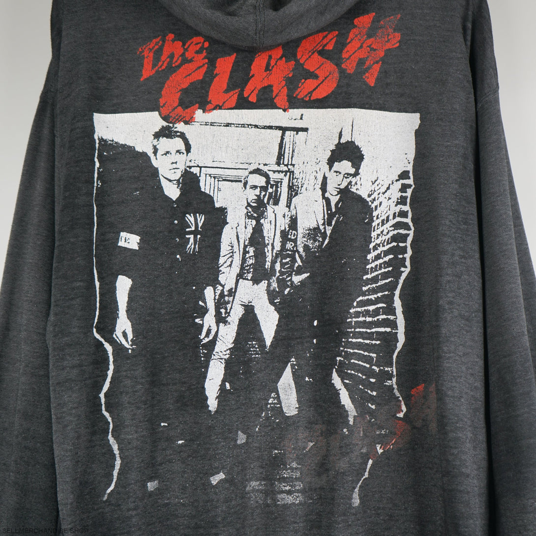 Vintage 1990s The Clash Band Hoodie