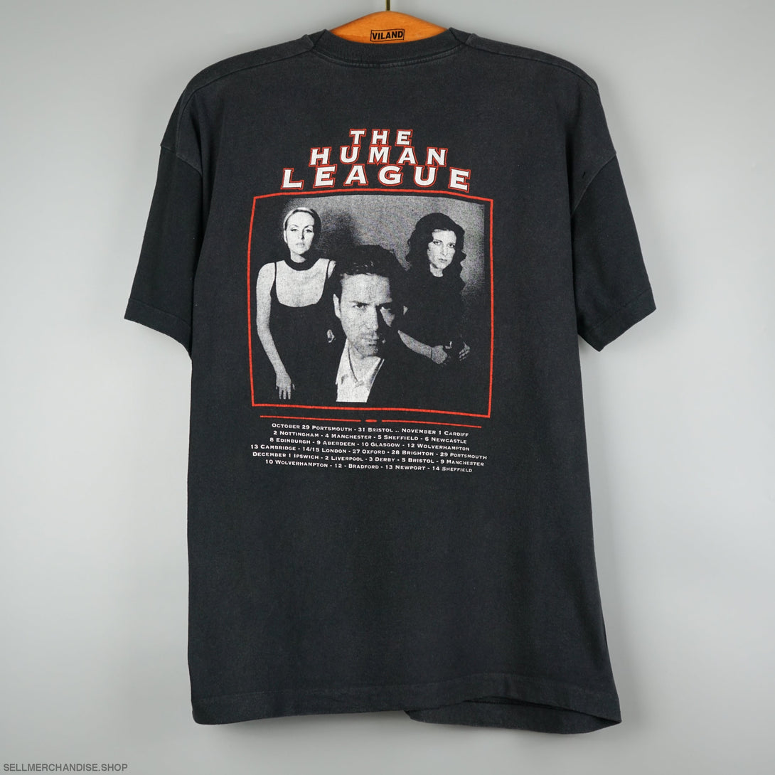 Vintage 1990s The Human League tour t-shirt