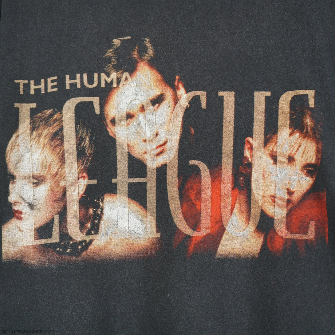 Vintage 1990s The Human League tour t-shirt