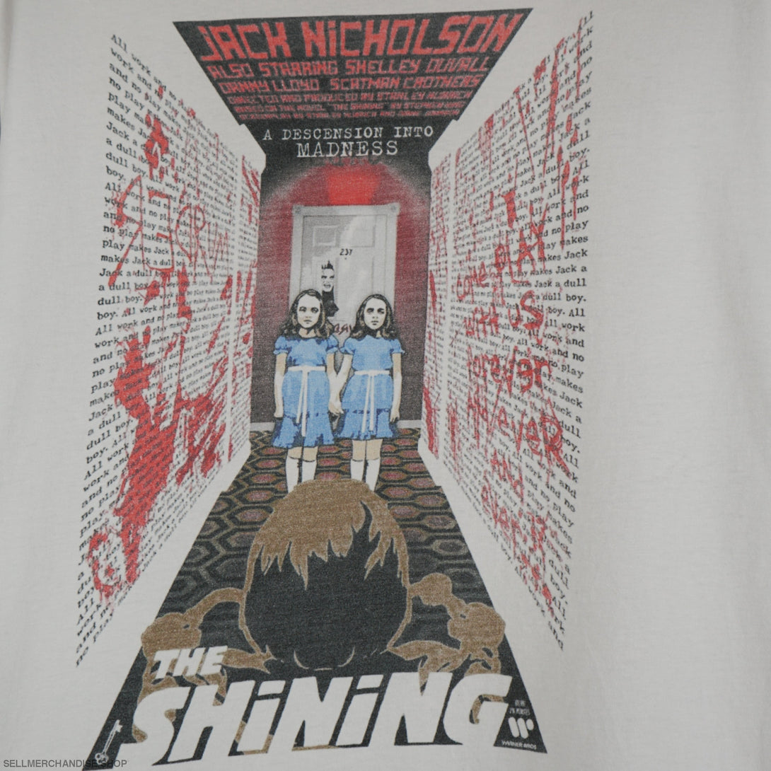 Vintage 1990s The Shining Movie T-Shirt Stanley Kubrick