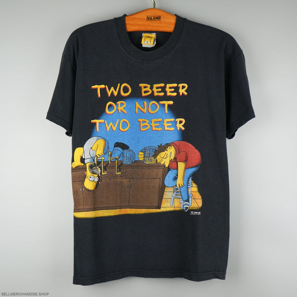 Vintage 1990s The Simpsons Two Beer or not...