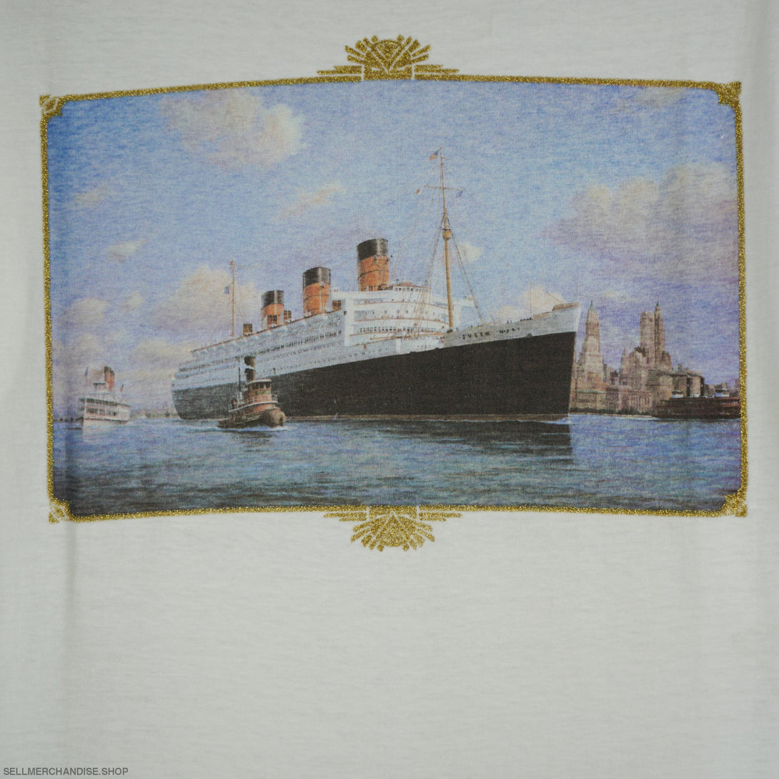 Vintage 1990s Titanic Queen Mary t-shirt
